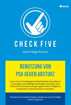 Deine PSAgA-Routine "Benutzung von PSA gegen Absturz"
