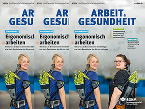 Cover arbeit & gesundheit Ausgabe 3 | 2024