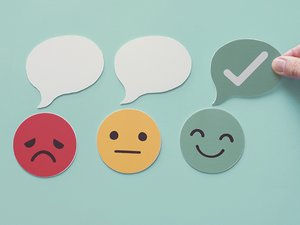 3 verschiedene Smileys