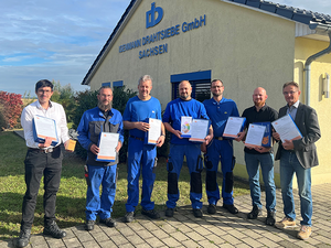 Preisverleihung bei der Isenmann Drahtsiebe GmbH