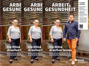 Cover arbeit & gesundheit Ausgabe 4 | 2026 