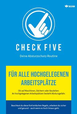 Deine Absturzschutz-Routine für alle hochgelegenen Arbeitsplätze 