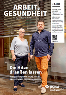 Cover arbeit & gesundheit Ausgabe 4 | 2026