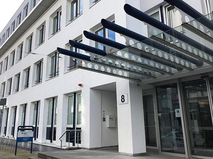 Der Verwaltungssitz der BGHM in Bielefeld; © BGHM