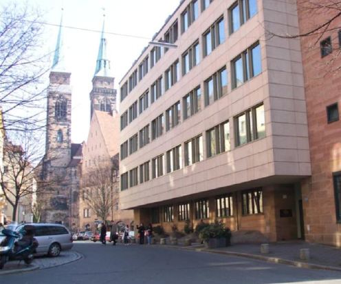 Der Verwaltungssitz der BGHM in Nürnberg; © BGHM