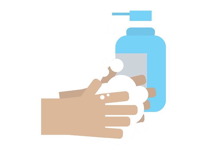 Grafik: Händewaschen; © happymay – 123rf.com
