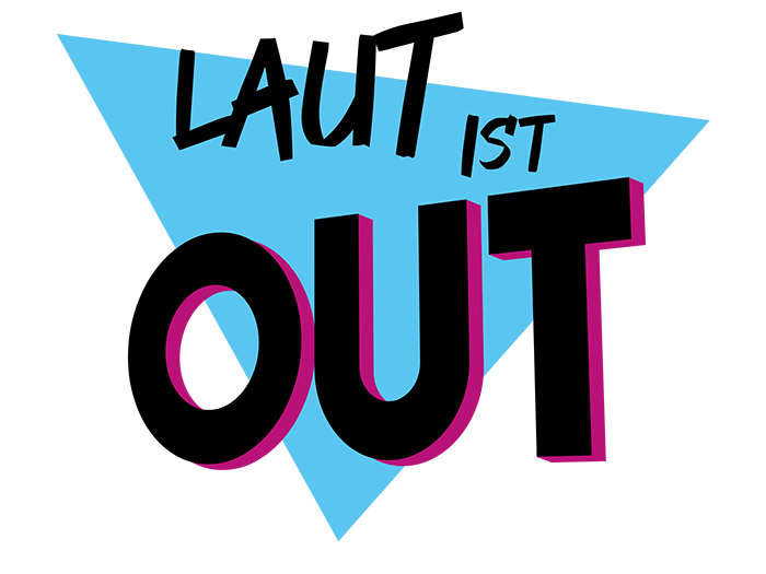 Logo der Kampagne Laut ist Out; Foto: ©BGHM